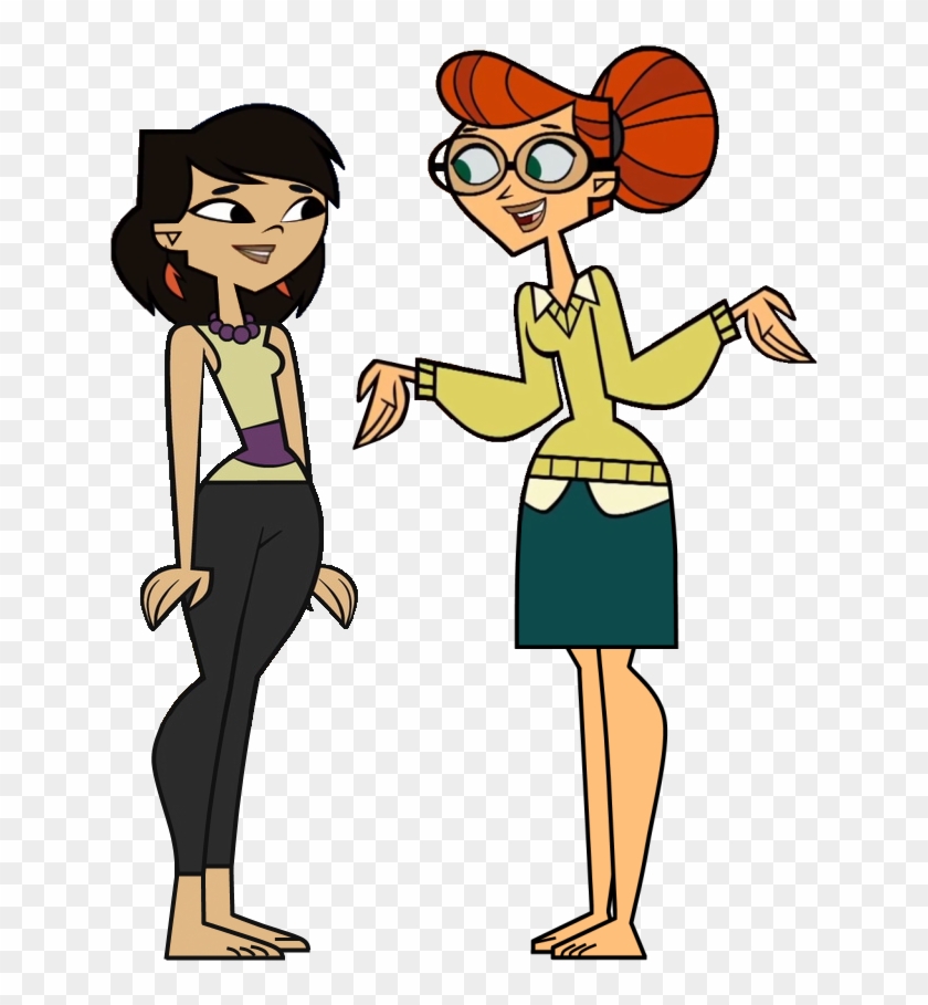 Tdpi Sky And Scarlett In Barefeet By Tdgirlsfanforever - Total Drama Season 5 #473104