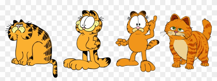 Garfield Clipart Cgi - Garfield Versions #473216