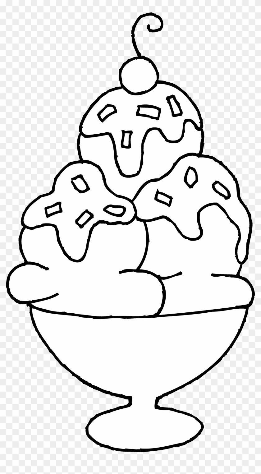 Ice Cream Sundae Coloring Pages Ice Skating Rink 1800 - Ice Cream Sundae Coloring Page #473296