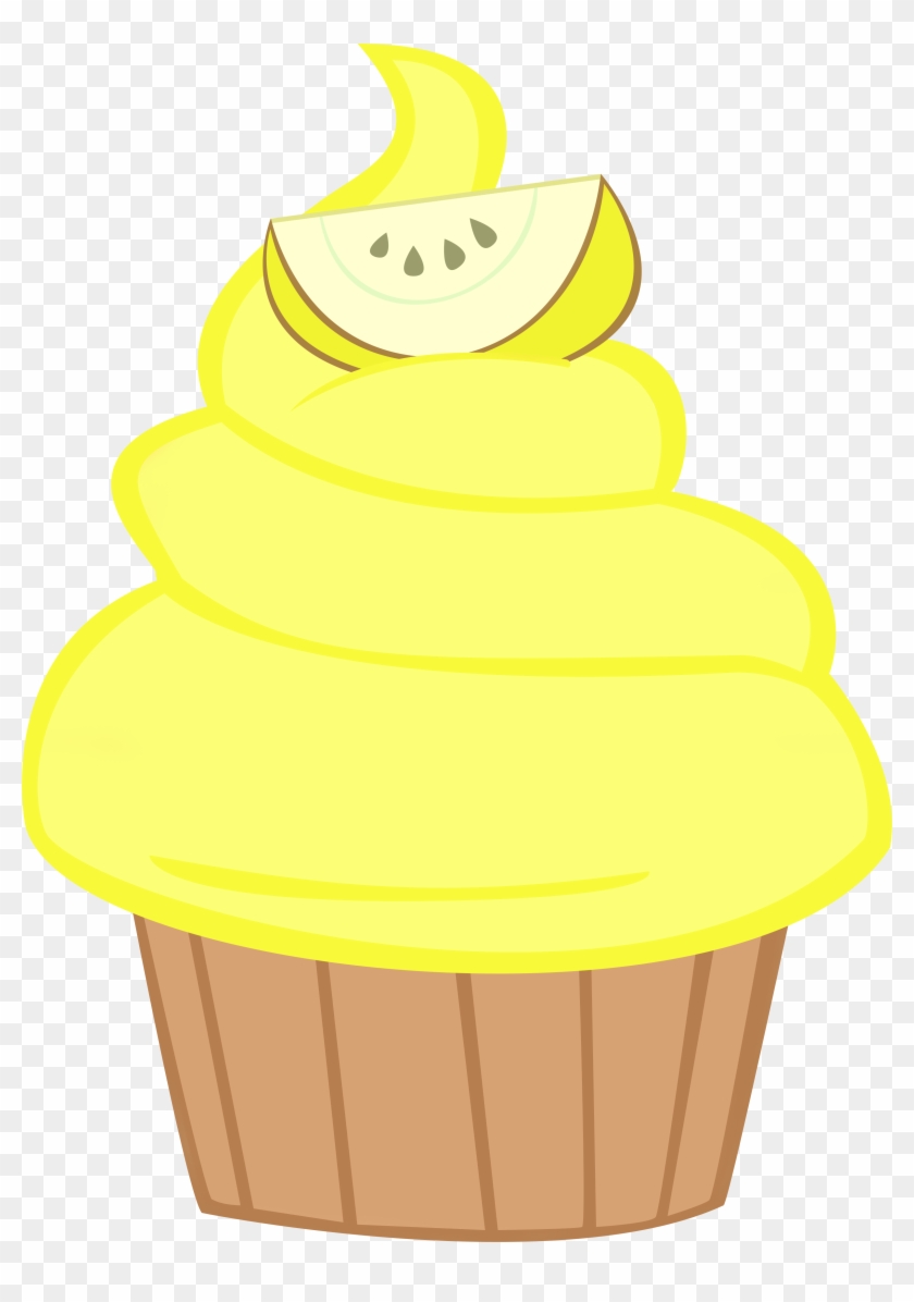 Cupcake - Yellow Cupcake Png #473300