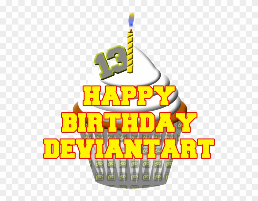 Deviantart 13th Birthday Cupcake By *christopia1984 - Library #473318