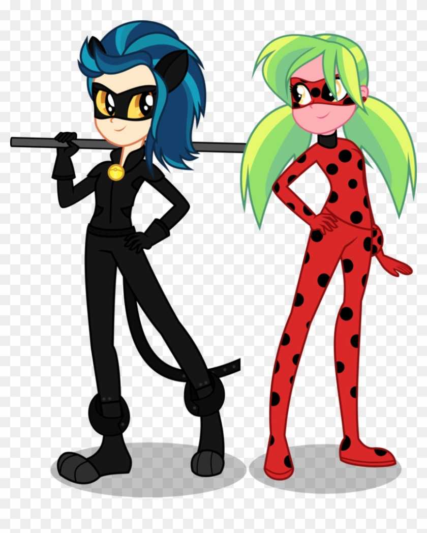 [request] Lady Zest And Chat Zap By Limedazzle - Miraculous Ladybug Chat Noir Lemon #473329