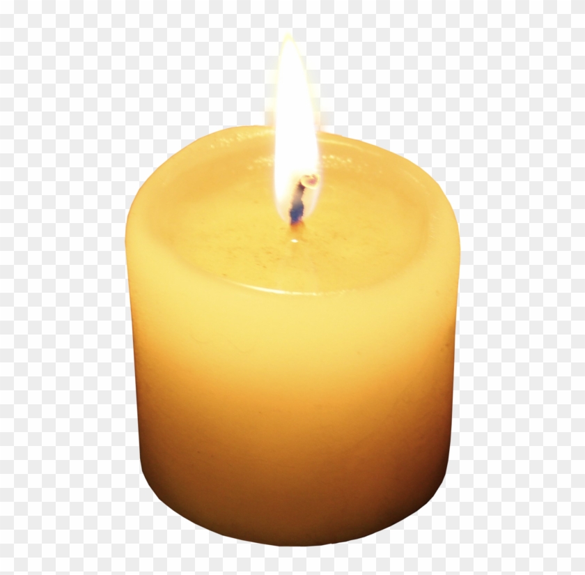 Candle Flame Clipart Black And White Download - Candle Png #473383