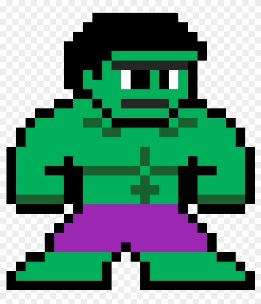 Hulk Sprite - Smash - - Pixel Art Hulk #473415