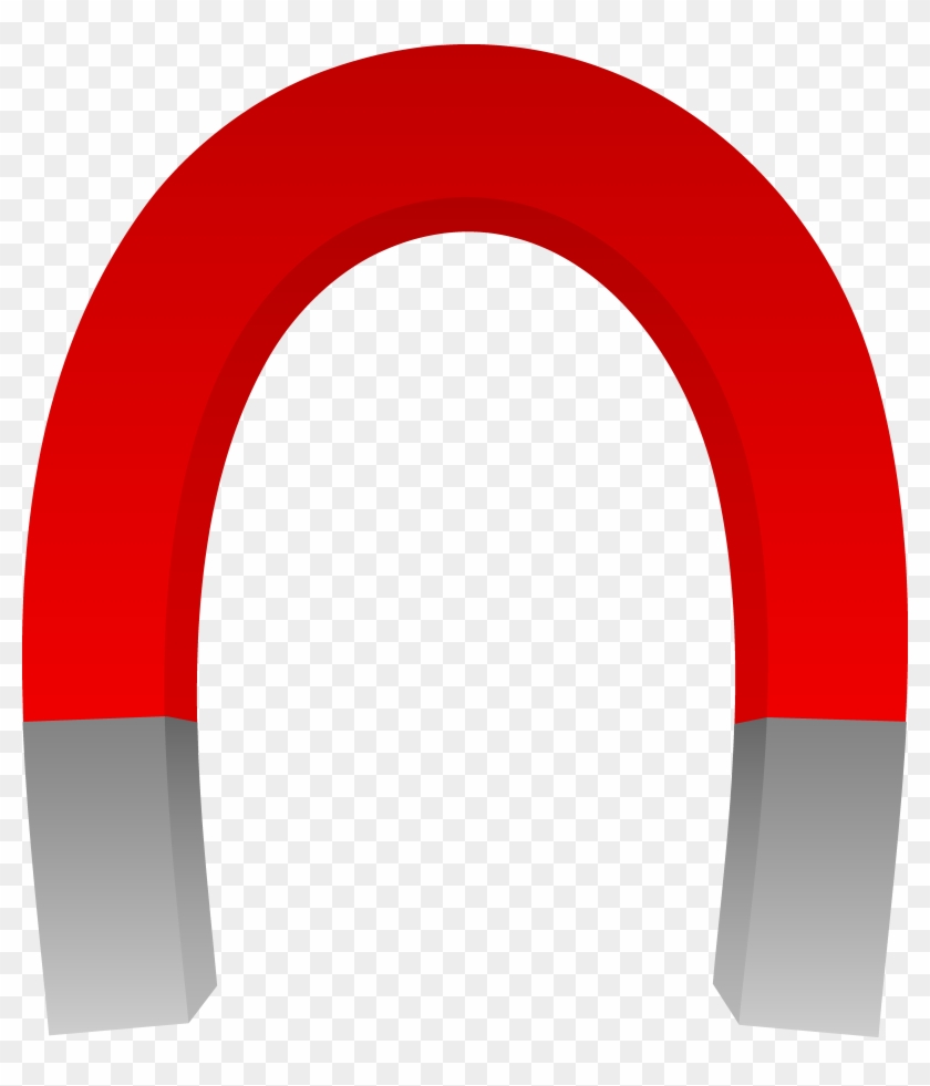 Big Red Magnet - Magnet Clip Art #473439