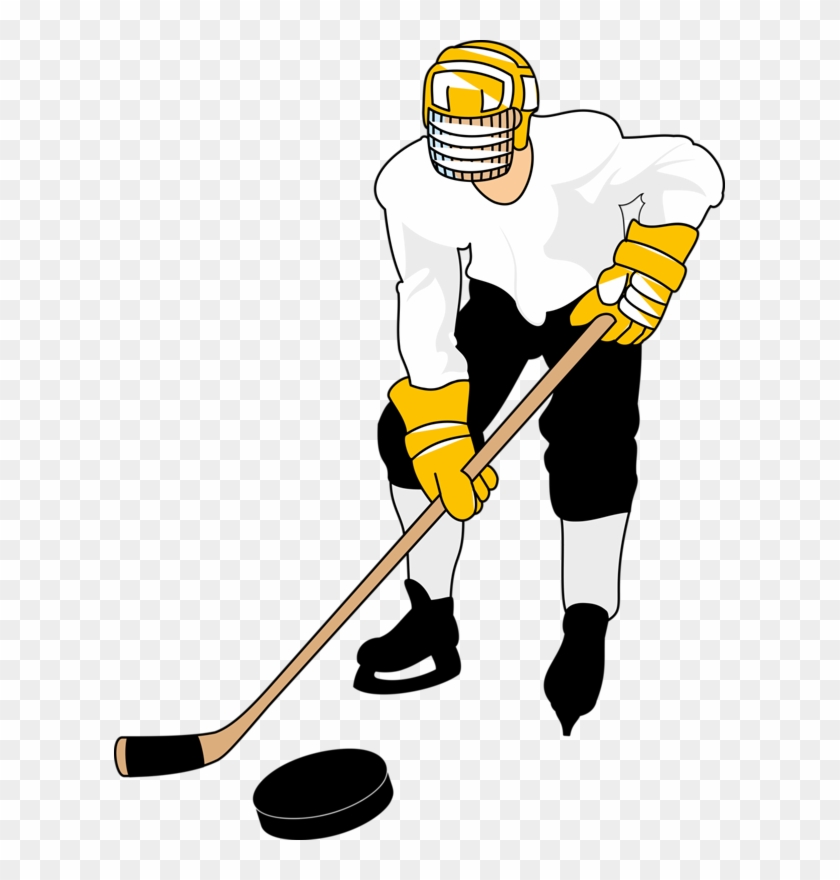 Ice Hockey Player Hockey Puck - Ice Hockey Player Hockey Puck #473465