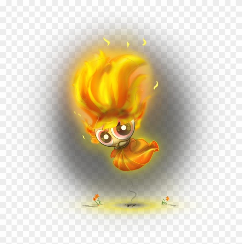 Blossom As Flame Princess By Itbluebeadti - Illustration #473445