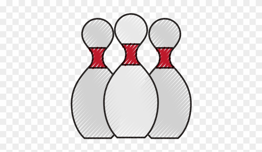 Bowling Pins Cartoon - Bowling Pin #473462