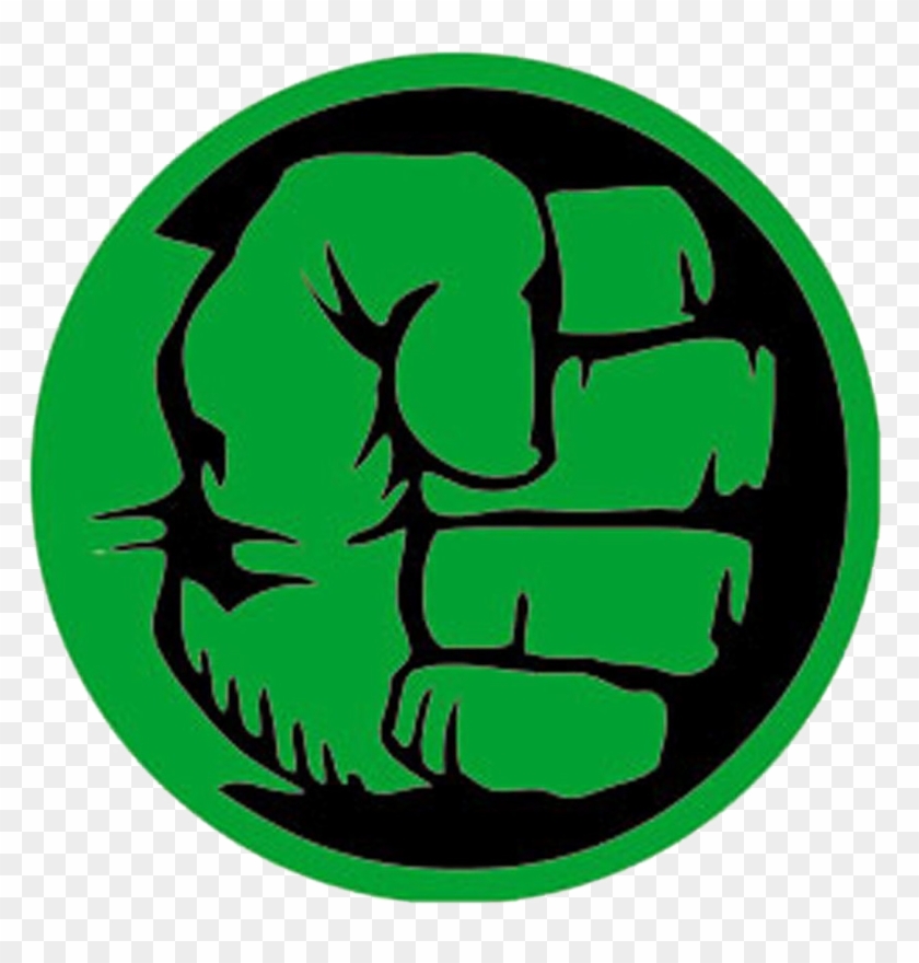 Hulk Hands Logo Fist Clip Art - Hulk Logo #473500