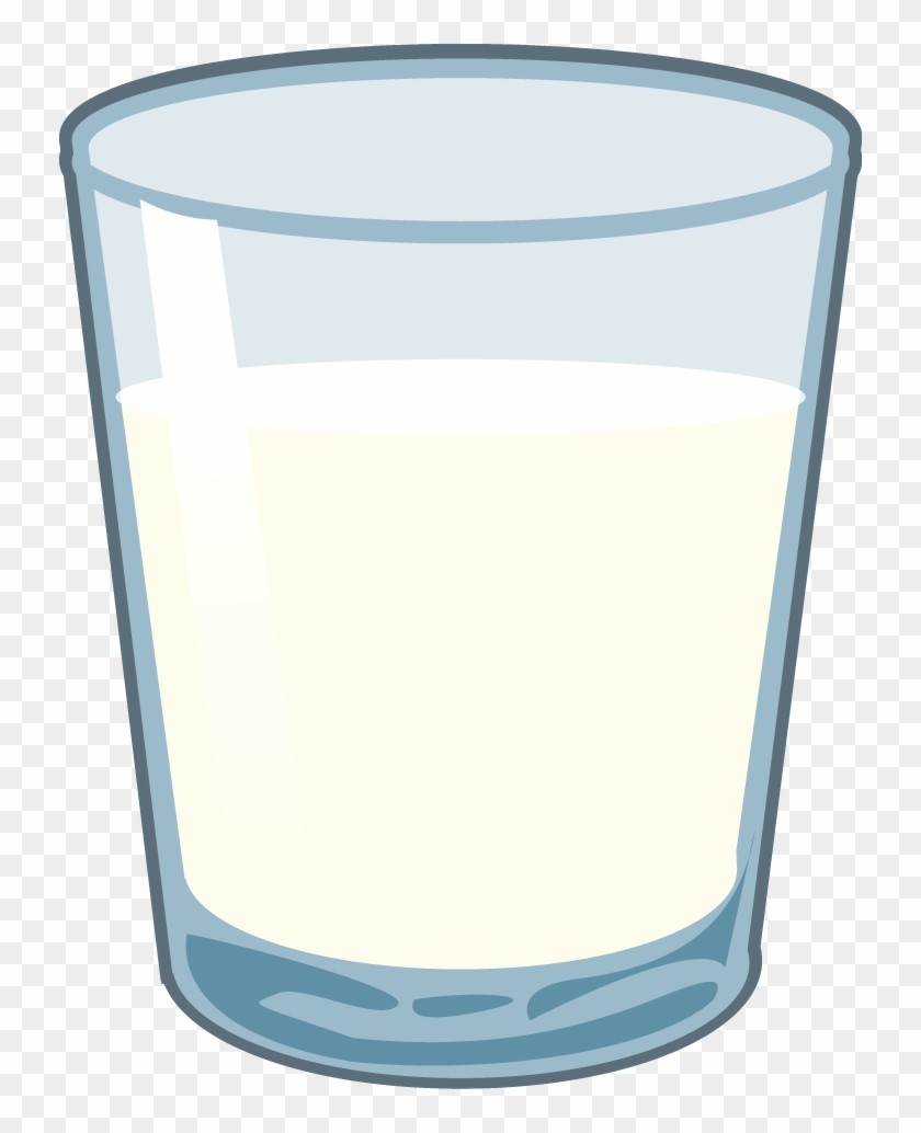 Straw Clipart Glass Water Pencil And In Color Straw - Milk Glass Clip Art #473548