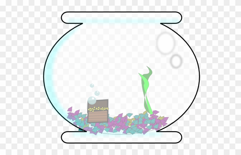 Fishbowl 555px - Clip Arts Of Home Of Fish #473613