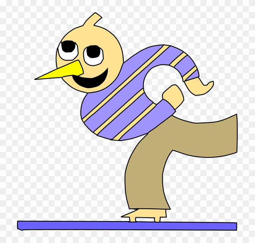 Ice Skate Clipart 26, Buy Clip Art - Cartoon #473630