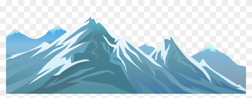 Snowy Mountain Clipart Transparent Png Image - Mountains Transparent #473662