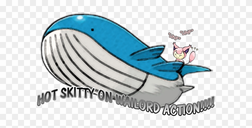 Linf Hot Skittyo Ash Ketchum Vertebrate Cartoon Font - Wailord And Skitty Action #473655