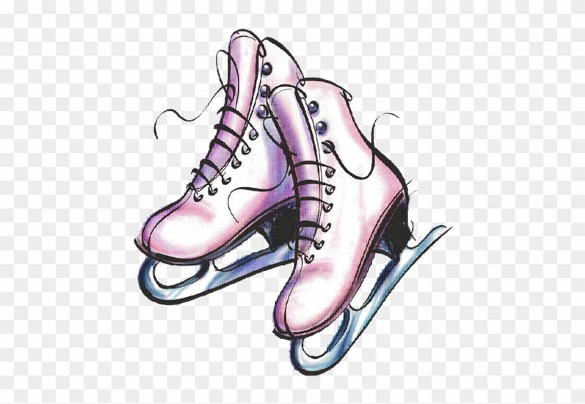 Ice Skating - Ladybug - Ice Skating Shoes Drawing #473783