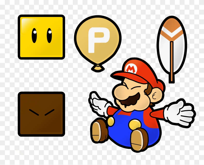 Mario Bros Clipart - Super Paper Mario World #473820