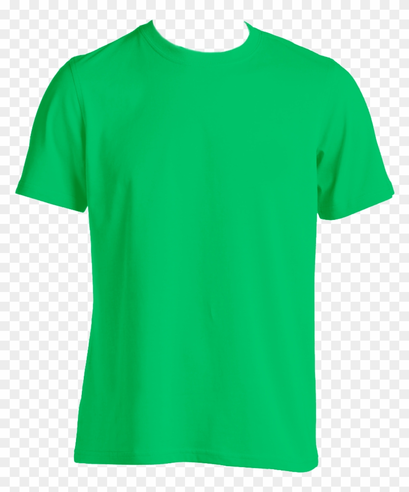 Plain Light Green T Shirt #473928