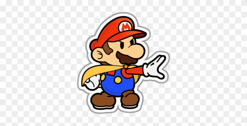 Paper Cape Mario - Super Paper Mario #473946