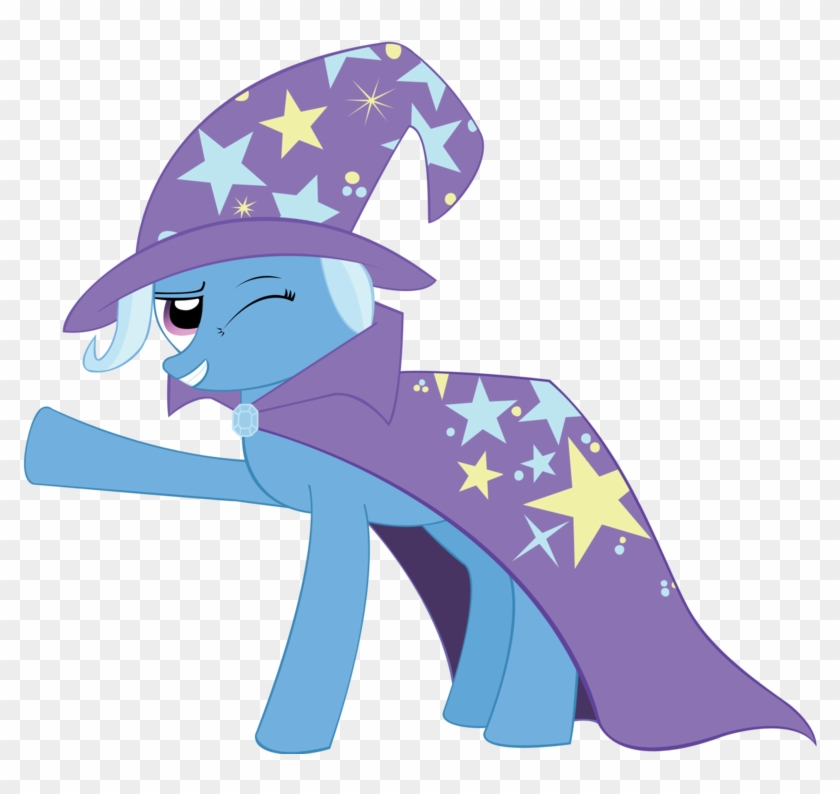 Trixie Winks With Cape N Hat By Sorata-daidouji - Cartoon #474013