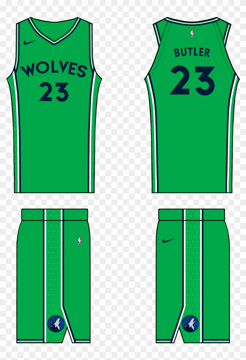 Minnesota Timberwolves Green - Vest #474034
