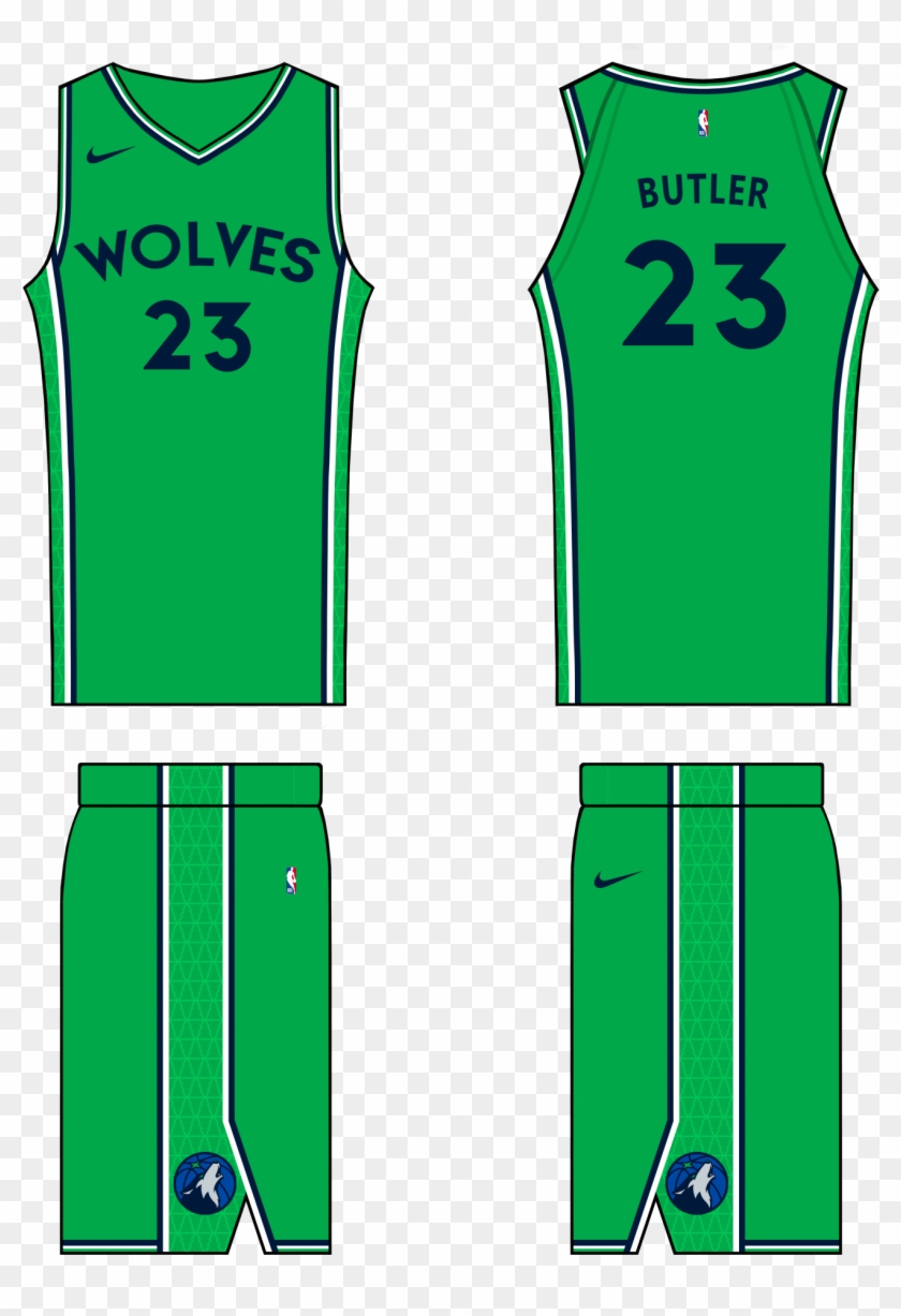 Minnesota Timberwolves Green - Vest #474034