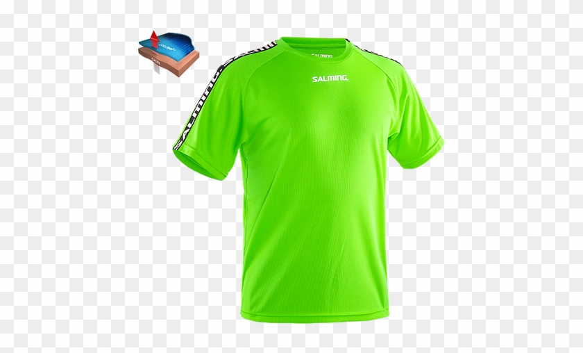 Salming Training Jersey Gecko Green - T-shirt #474041