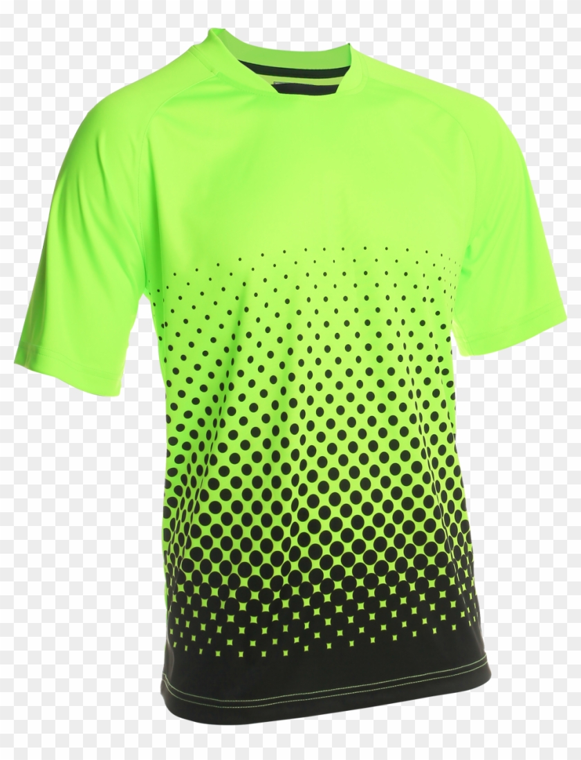 lime green soccer jersey