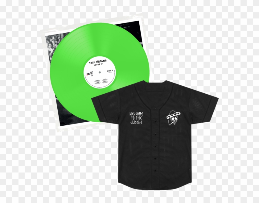 Jungle Mesh Baseball Jersey Green Vinyl Bundle - Sultana Tash Notion (green Vinyl) #474085