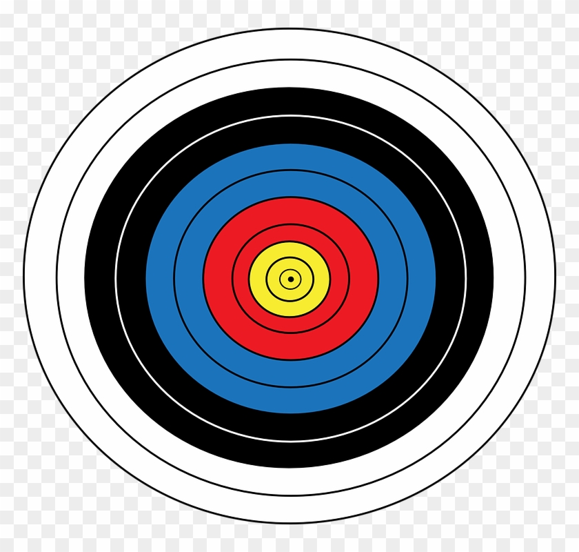 Archery Bullseye Cliparts 5, Buy Clip Art - Not Use Mobile Phones #474112