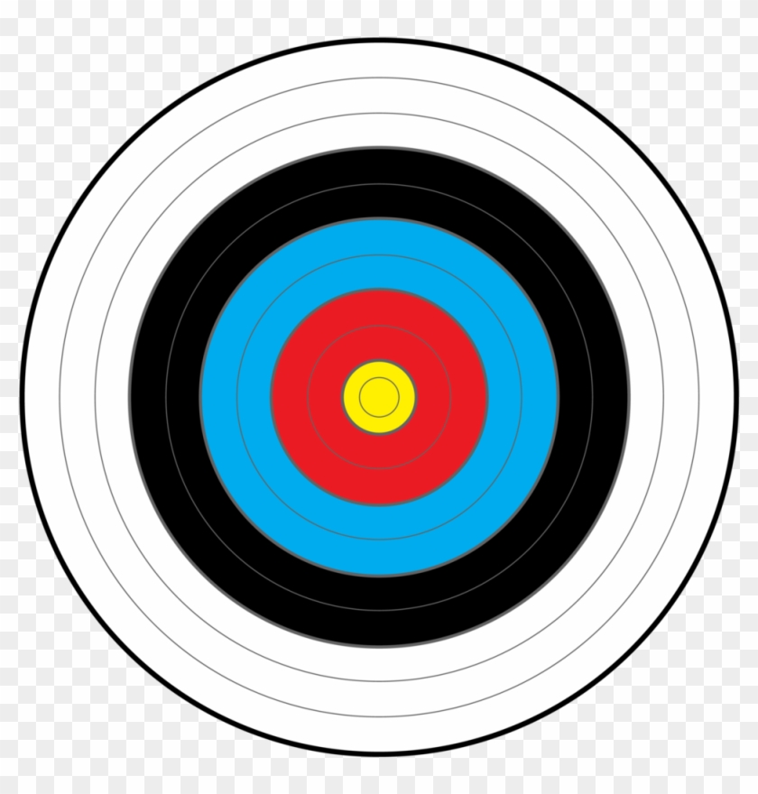 Bullseye Clipart - Target Archery #474122