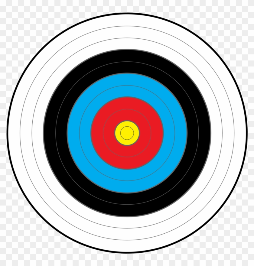 Bullseye Clipart - Target Archery #474122