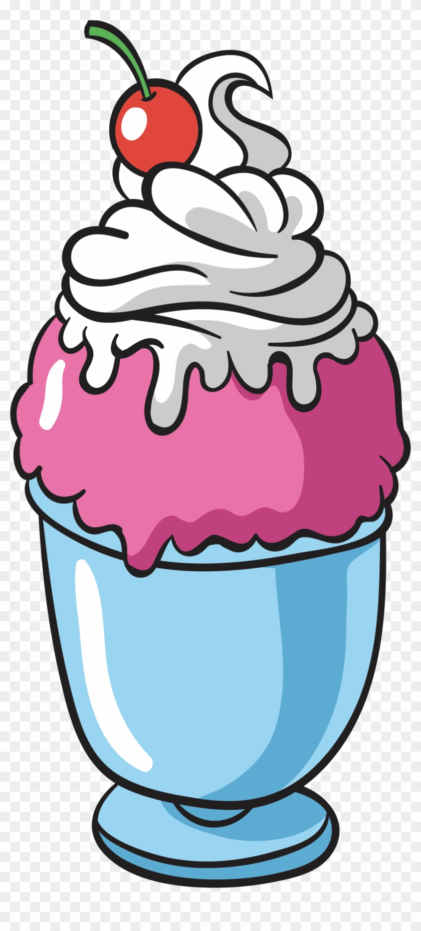 Snow Cream Clip Art - Snow Cream Clip Art #474176