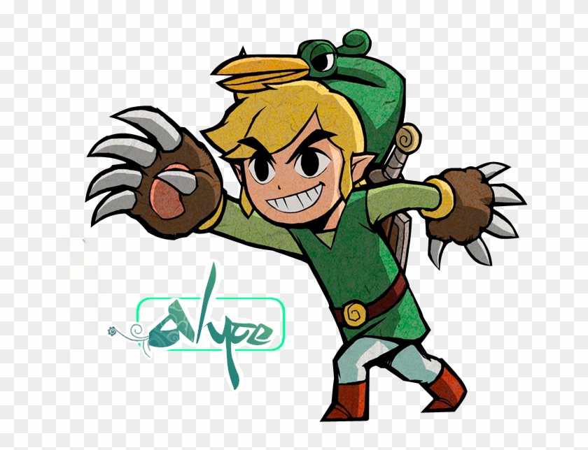 Zelda Clipart Cartoon - Legend Of Zelda Minish Cap #474165