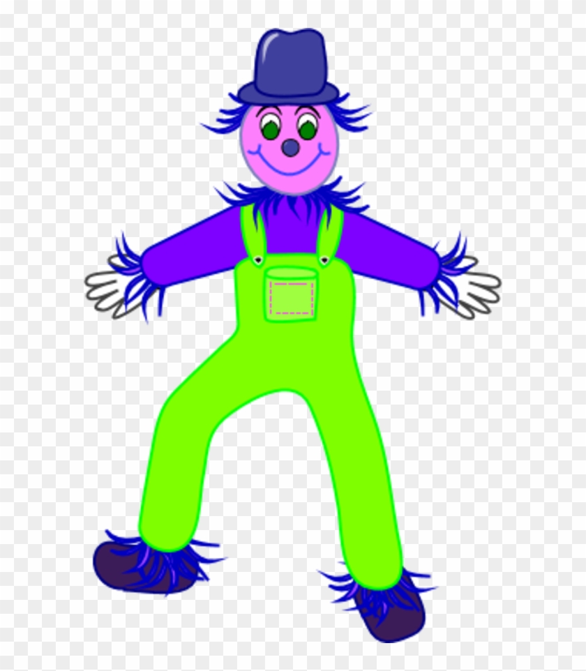 Vector Clip Art - Scarecrow Clip Art #474201