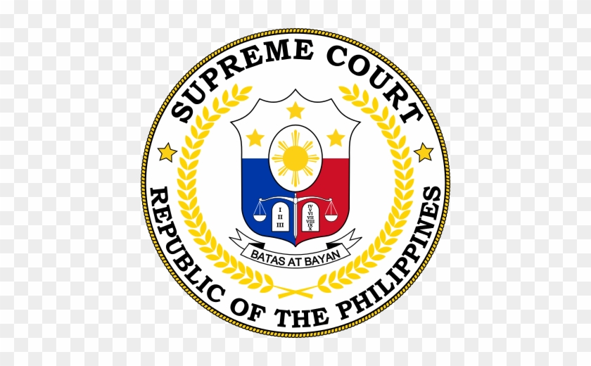 Supreme Court Of The Philippines The Members Of The - Supreme Court Of The Philippines Logo #474321