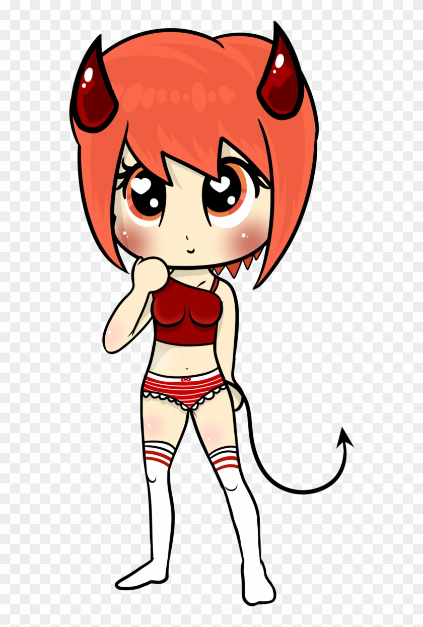 Chibiadopt Cheeky Devil Closed By Cutelittlevixen Chibiadopt - Comedian #474402