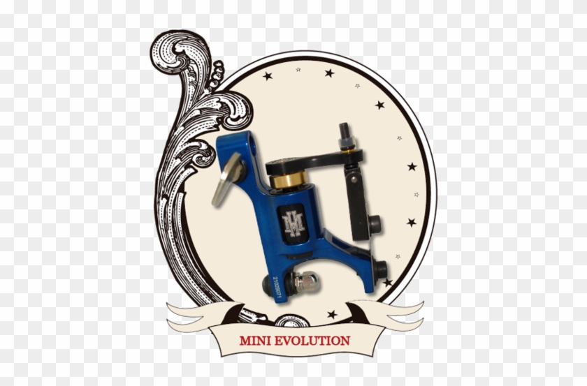 Hm Mini Evolution Rotary Tattoo Machine Blue - Tattoo Machine #474449