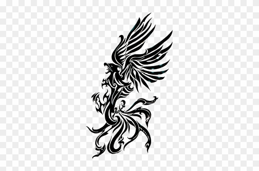 Phoenix Tattoos Png Transparent Images Png All - Phoenix Tribal #474482