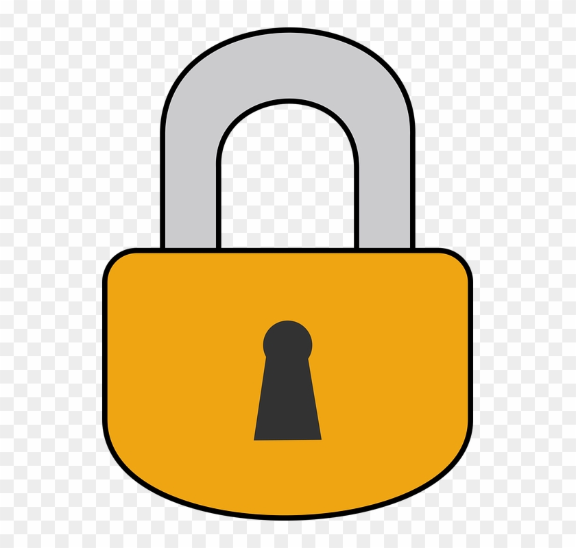 Padlock Clipart 5 - Padlock Clipart 5 #474528