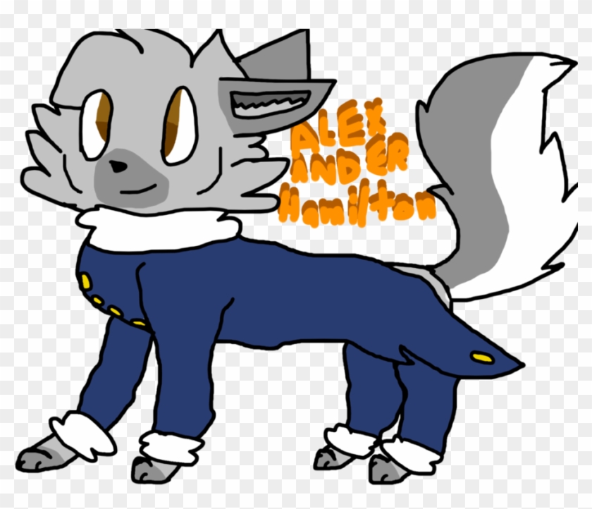 Alexander Hamilton Cat Version By Juniperthefox Cartoon Free Transparent Png Clipart Images Download