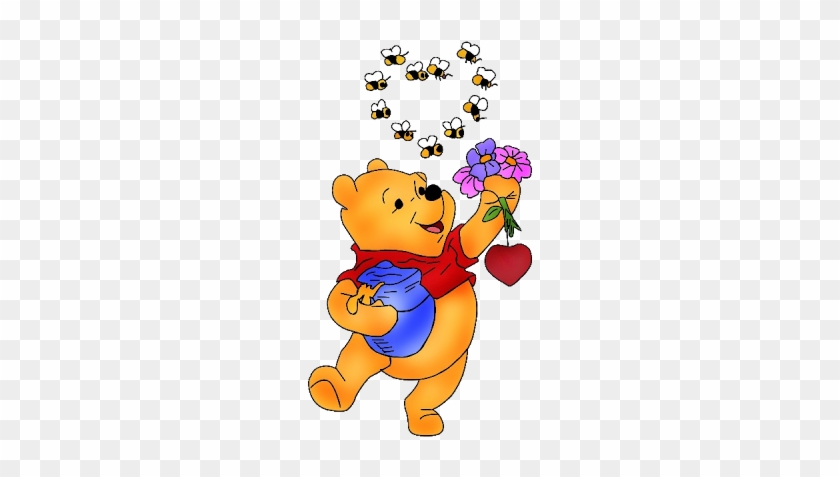 Valentine's Day Clipart Winnie The Pooh - Winnie The Pooh Valentines #474631