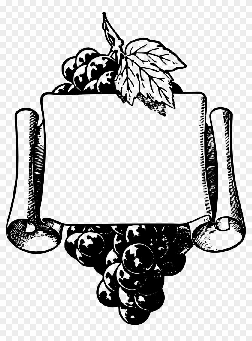 Grapes Frame - Frame Grape #474724