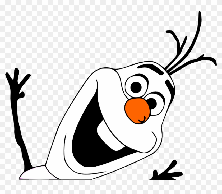 Movies, Personal Use, Olaf Waving 2, - Olaf Frozen Clipart #474904