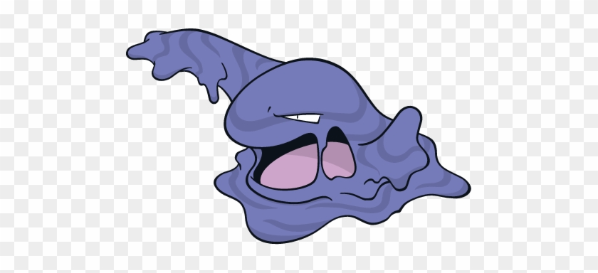 Grimer Is The Sludge Pokémon, A Googly Eyed Purple - Bad Smell Pokemon #475076