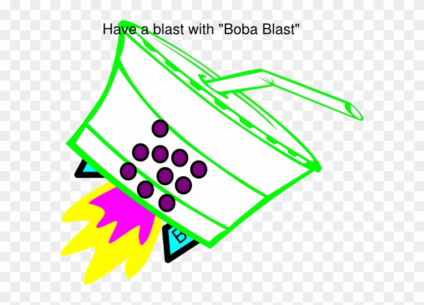 Rocket Boba Blast Clip Art At Clker - Graphic Design #475092