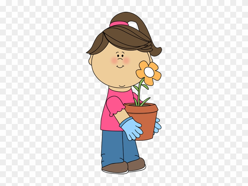 Mothers Day Flower Pot Clip Art Download - Planting Clipart #475140
