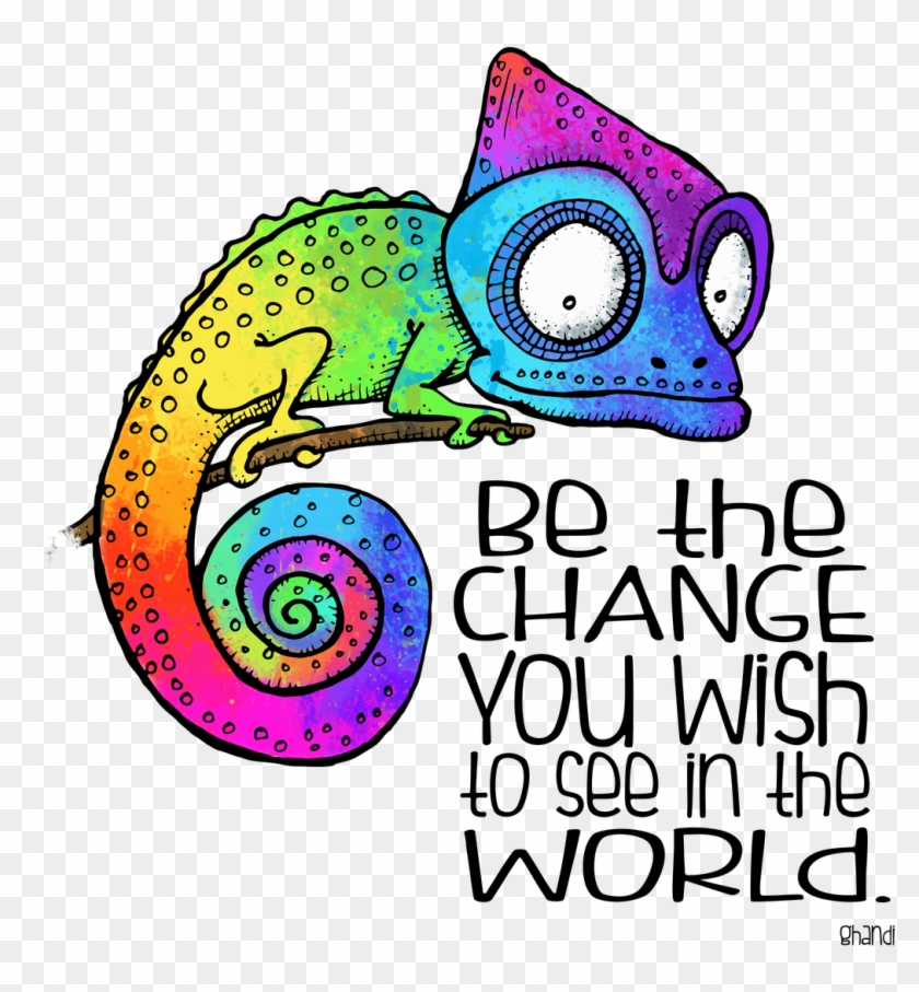Be The Change You Wish To See Illustration Full Size PNG Clipart