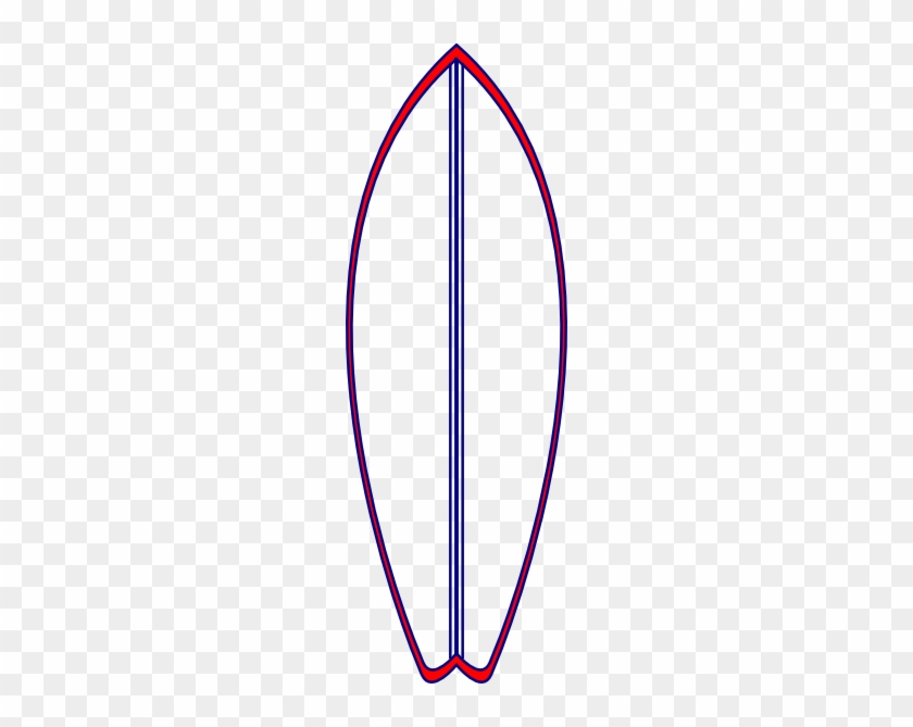 Surfboard Clipart Blue - Clip Art #475152