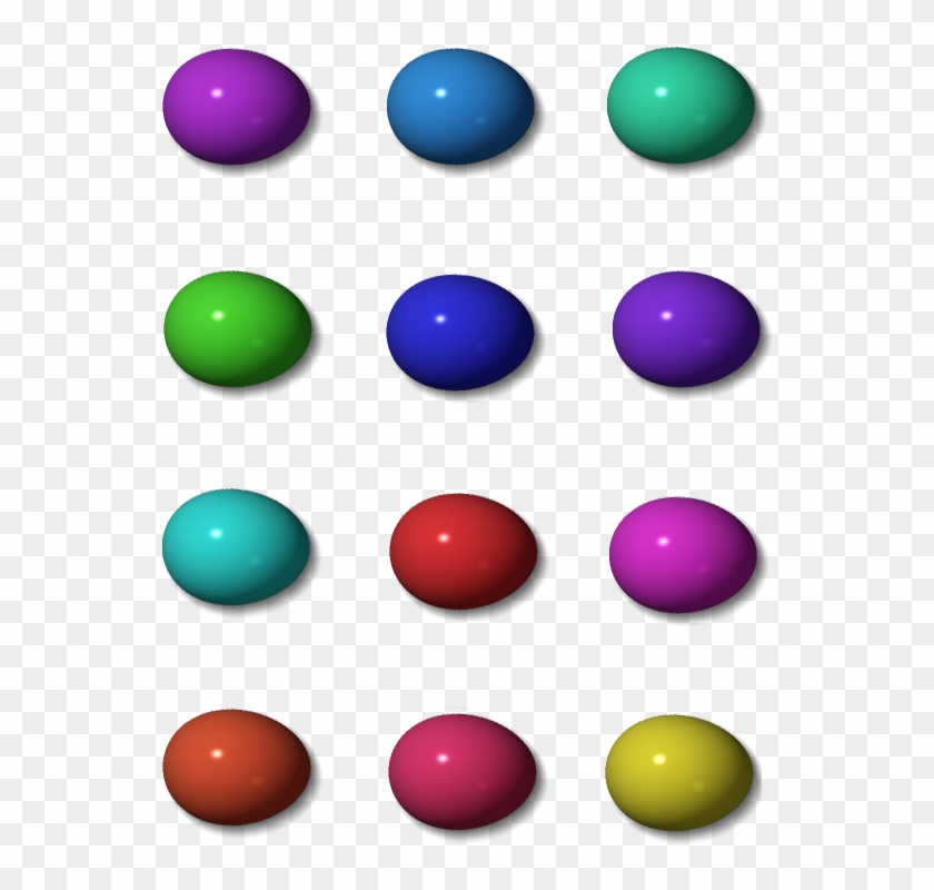 Transparent Easter Eggs - Backgrounds Easter Eggs Png #475182