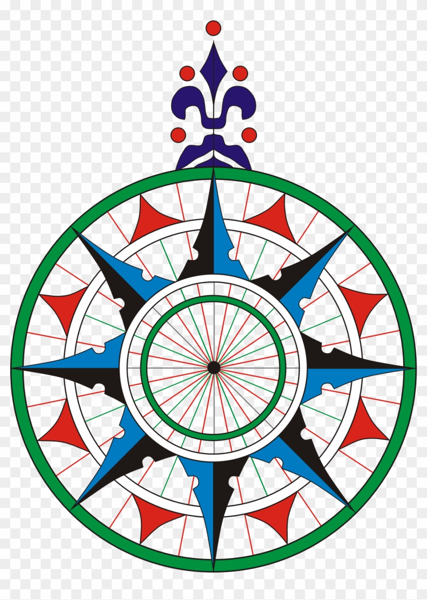 Printable Compass Rose 14, Buy Clip Art - Compass Rose Png #475282